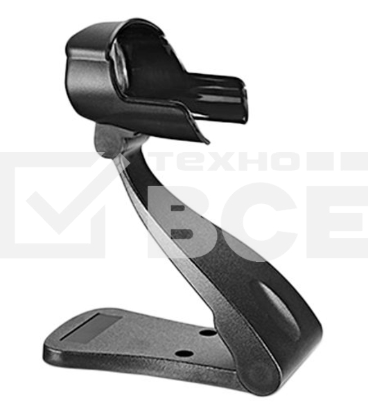 Сканер штрих-кода ручной Mindeo MD6600AT-HD 2D имидж, автосенсорная подставка в комплекте, проводной, USB, серый