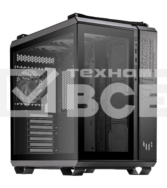 Компьютерный корпус ASUS TUF GAMING GT502 PLUS TG ARGb черный/GT502 PLUS/BLK/TG (90DC0090-B19010)