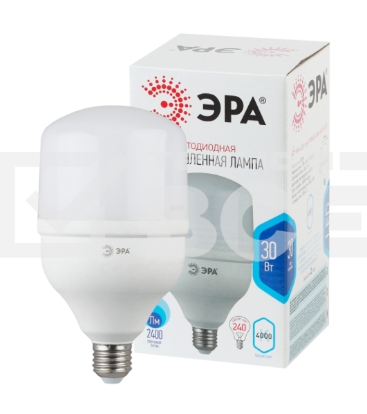 Лампа светодиодная ЭРА Б0027003 STD LED POWER T100-30W-4000-E27