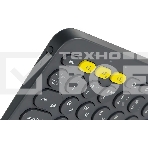 Клавиатура Logitech K380 беспроводная, Bluetooth, темно-серый, фото3