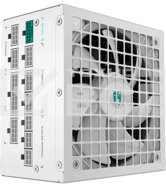Блок питания Deepcool/GamerStorm PN1200M WH (ATX 3.1, 1200W, Full Cable Management, PWM 135мм fan, Active PFC, 80+ GOLD, Active PFC + Full Bridge SRC LLC + DC/DC, Gen5 PCIe, белый) RET