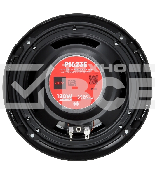Колонки автомобильные ACV PI-623E 180Вт 88дБ 4Ом 16см (6.5дюйм) (ком.:2кол.) коаксиальные трехполосные