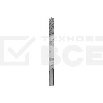 Бур по бетону Denzel цельная крестовая пластина, 10x115 мм, SDS PLUS, фото6