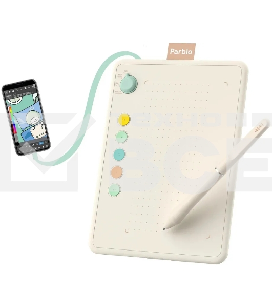 Графический планшет Parblo Ninos Q, 8192 уровней, USB Type-C