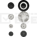 Газовая варочная панель DeLonghi GRAZIA 6GW NB MODIFICATION 2025, фото12