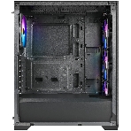Корпус AZZA Aerohex Black, Midi-Tower, чёрный, 4 x 120 мм, фото3