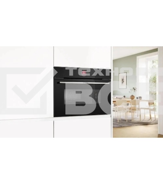 Встраиваемый духовой шкаф электрический Bosch CMG7241B1 черный