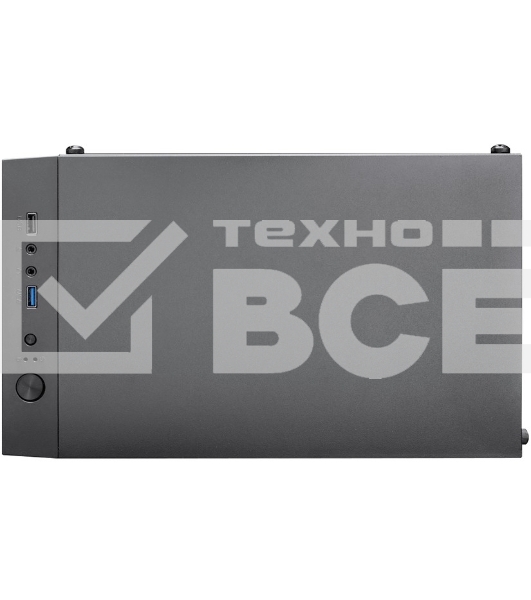 Компьютерный корпус 1STPLAYER FIREBASE X1 Black / mATX / 3x120mm LED fans / X1-BK-3F1