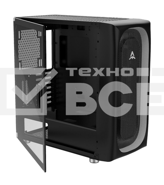 Компьютерный корпус ALSEYE Ai Pro-B (Halo Pro) Material: 0.7mm SPCC, Motherboard Compatiblility: Mini-ITX/Micro ATX/ATX/EATX, I/O Ports: USB2.0*1+HD Audio+USB3.0*1+Typc*1, Drive bay: H.D.D(3.5