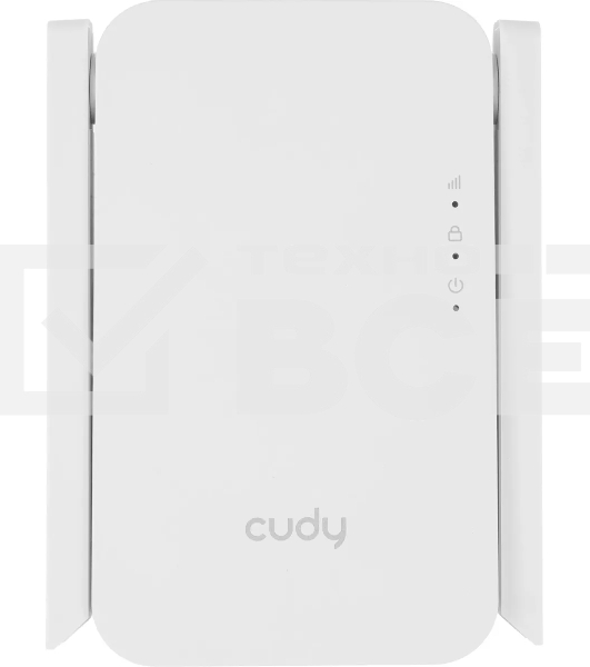 Повторитель беспроводного сигнала Cudy RE1800 AX1800 10/100/1000BASE-TX/Wi-Fi белый