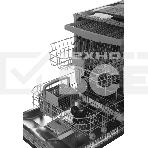 Встраиваемая посудомоечная машина 60 см HI 5D84 DW, нержавеющая сталь, 59.8 см, 15 компл., 44 дБ, класс A, фото2