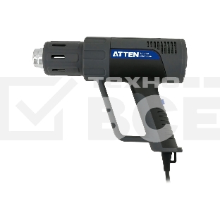 Ручной цифровой термофен Atten ST-2308 230В, 2100 Вт, 50-650℃, светодиодное меню