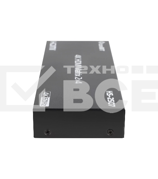 Матричный коммутатор HDMI IconBIT HS-2507 2x4, поддержка 4К60