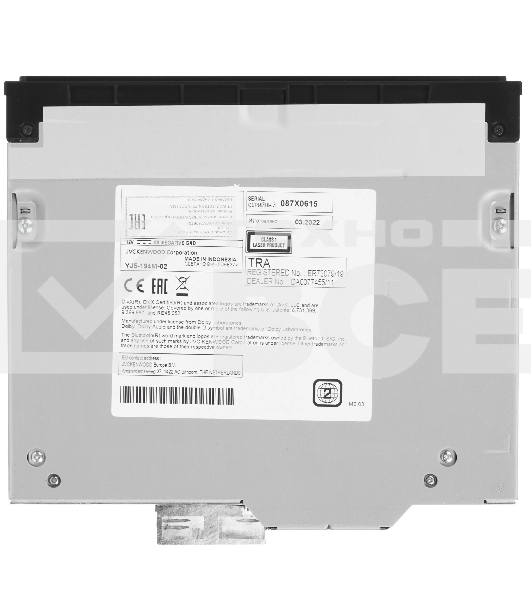 Автомагнитола CD DVD JVC KW-V250BTM 2DIN 4x50Вт