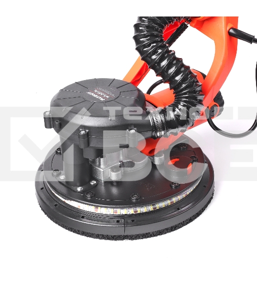 Машина шлифовальная Patriot Expert WS 225 AL 820Вт, 1700 об/мин, d диска 225 мм, d шлиф.подошвы 215 мм, подсветка, кейс (бетон, гипсокартон)