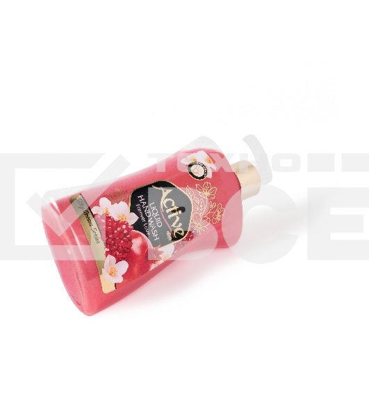 Жидкое мыло жемчужное Active 450 мл. С дозатором. Гранат и цветок (511801637)