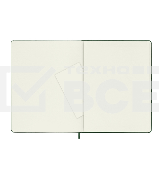 Блокнот Moleskine CLASSIC QP092K15 XLarge 190х250мм, 192 страниц, нелинованный, твердая обложка, зеленый