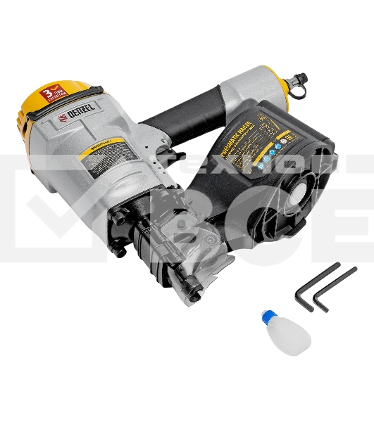 Нейлер пневматический Denzel CN70 для гвоздей CNW от 45 до 70 мм