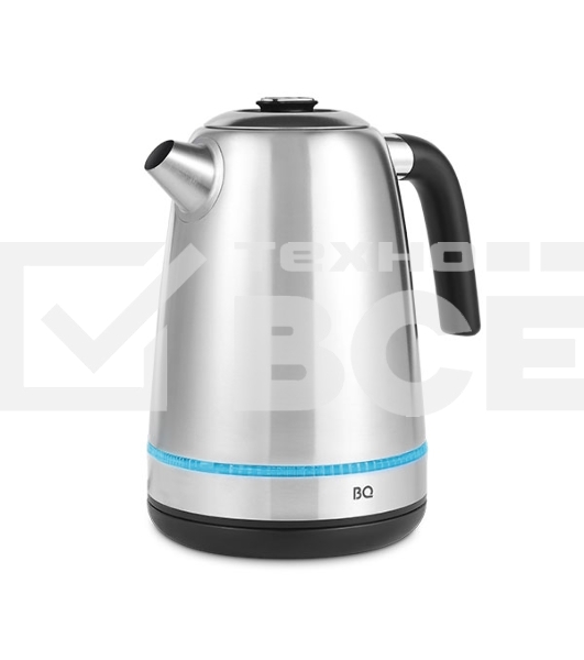 Чайник электрический BQ KT1725SW стальной/черный