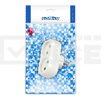 Плоский разветвитель Smartbuy (SBE-10-A02-2) 2 гнезда без заземления плоский 10А 250B, фото3