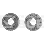 Подающий ролик Denzel U профиль под алюминиевую проволоку 1,0-1,2 мм, 2 шт, фото 1