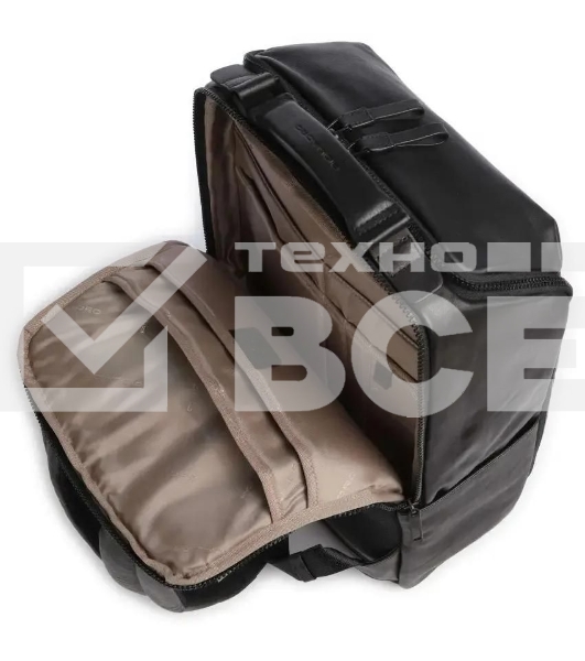 Рюкзак мужской Piquadro Harper CA6645AP/N черный кожа