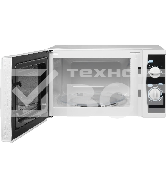 Микроволновая печь HOME HMM208AW белый, 20 л, 800 Вт, переключатели - поворотный механизм