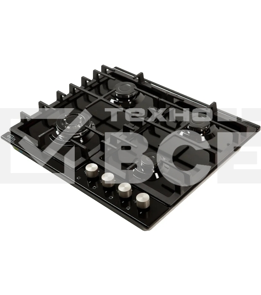 Газовая варочная поверхность Oasis P-MBRT черный