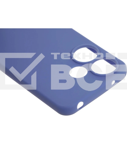 Чехол (клип-кейс) BoraSCO для Xiaomi Poco M6 4G Silicone Case лавандовый (73630)