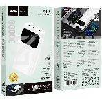Портативный аккумулятор Hoco J144A Hymn 30000mAh 5A белый (42149), фото3
