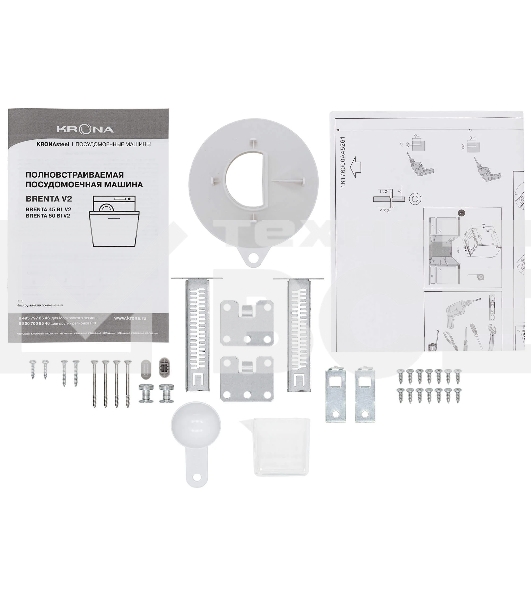 Встраиваемая посудомоечная машина Krona BRENTA 60 BI V2
