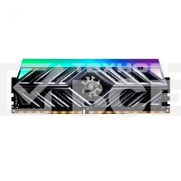 Оперативная память Adata 16GB DDR4 3200MHz XPG SPECTRIX D41 RGB Grey Gaming Memory AX4U320016G16A-ST41 Non-ECC, CL16, 1.35V, Heat Shield, RTL