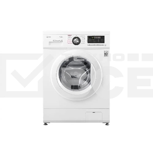 Стиральная машина LG F1296NDS0 белый, загрузка фронтальная 6 кг, 1200 об/мин., класс: А