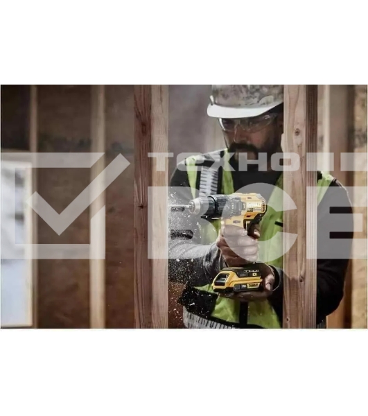 Дрель-шуруповерт DeWalt DCD778M2T-QW, Аккумуляторная, 18В, 2 АКБ, Кейс