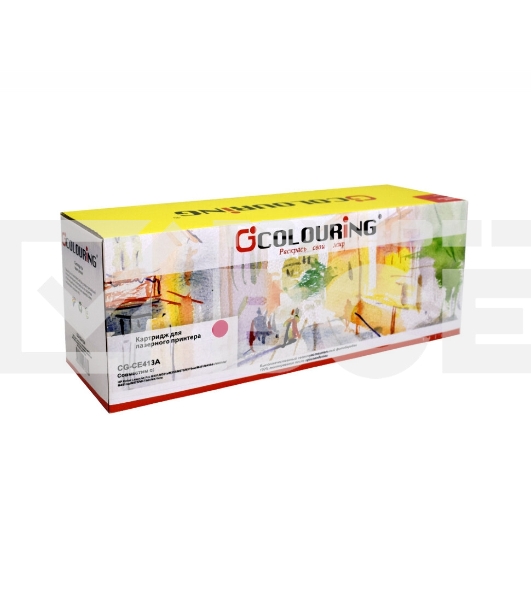 Картридж лазерный Colouring CG-CE413A (№305A) Magenta (2600 стр.) для HP Color LJ Pro M351/Pro MFP M475dn/M451dn/M451nw