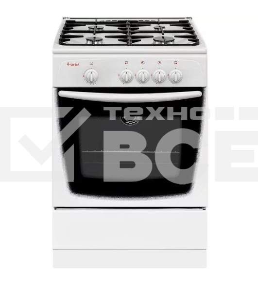 Плита газовая Gefest CG 60М C7 К73 белый, конфорок 4 шт, духовка 63 л, 60 см x 85 см x 60 см
