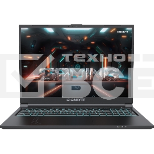 Ноутбук Gigabyte G6 черный KF-H3KZ854KD Core i7 13620H 16Gb SSD1Tb NVIDIA GeForce RTX4060 8Gb 16