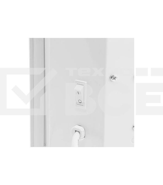 Конвектор Denzel OptiPrime-1000 белый, 1000 Вт, 15 м2, термостат, дисплей, WiFi