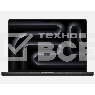 Ноутбук Apple 16-inch MacBook Pro: Apple M3 Max with 16-core CPU, 40-core GPU/48GB/1TB SSD - Space Black/EN