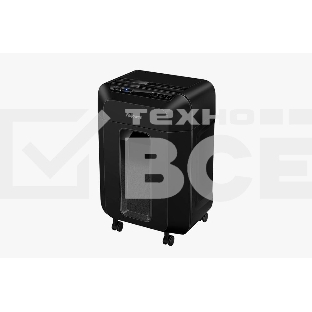 Шредер Fellowes AutoMax 80M FS-46215 , минирезка, DIN P-4, 4х12 мм, автоподача 80 лст., 17 лтр., автореверс, уничт.: скобы, скрепки, пл. карты
