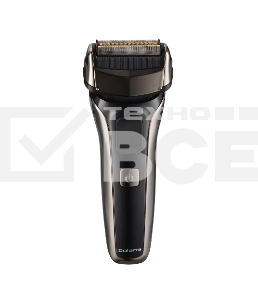 Бритва сетчатая Polaris PMF 1013RC реж.эл.:3 питан.:элек.сеть/аккум. черный/серебристый