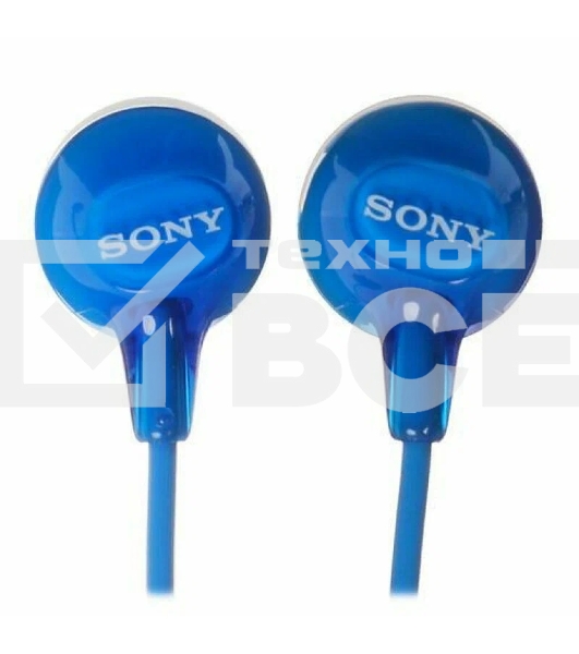 Наушники Sony MDR-EX14AP синий