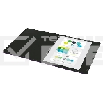 Папка на 2-х кольцах Бюрократ DeLuxe DL0740/2BBERRY A4 пластик 0.7мм кор.32мм черничный, фото3