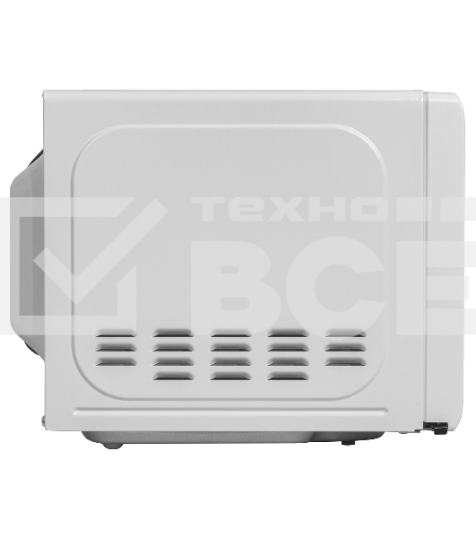 Микроволновая печь JVC JK-MW380S белый, 20 л, 700 Вт, переключатели - сенсор