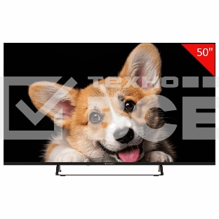 Телевизор TopDevice 50'' TDTV50CS03U_BK черный UHD Smart YaOS 1.5GB 8GB