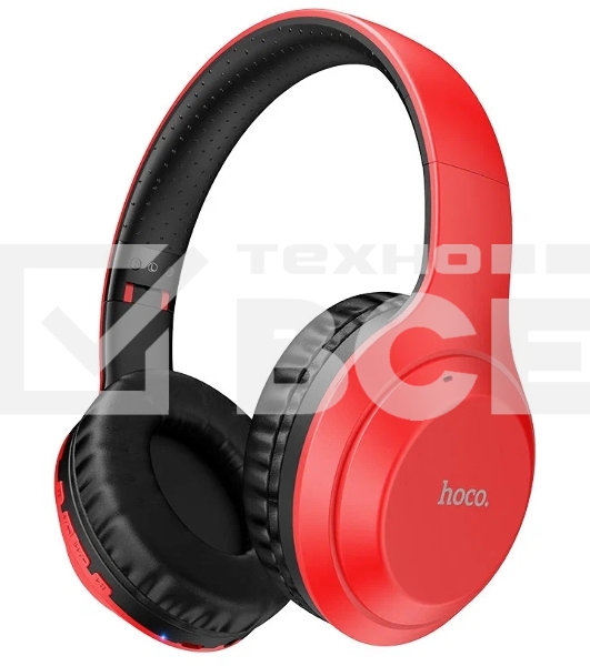 Беспроводные наушники HOCO (6931474735782) W30 FUN MOVE красный