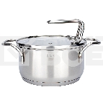 Кастрюля TalleR TR-17255 Инесс нержавеющая сталь 18/10, 1,5 л, фото 1