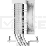 Кулер для процессора Ocypus Gaммa A40 WH ARGB Digital, 100мм ARGB FAN, Top Display Panel, 4 HEAT PIPES, 4-PIN PWM, 600-2400 RPM, 29.5DBA, HYDRO BEARING, LGA115X/1200/1700/18XX, AM4/AM5, фото4