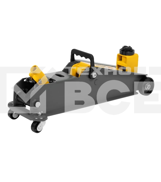 Домкрат гидравлический подкатной с фиксатором Denzel 3 т, 190-532 мм, SUV