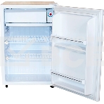 Холодильник Renova RID-80W белый однокамерный 63/8 л морозилка сверху, фото 1